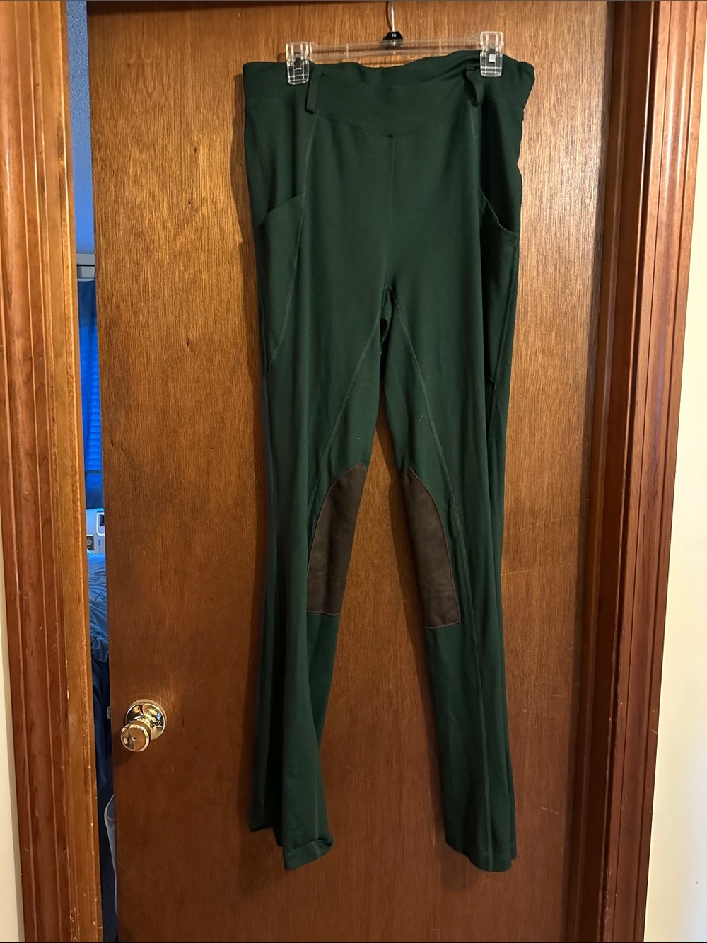 Stickyseat bootcut Dark Green Women's Riding Breeches with Knee Patches